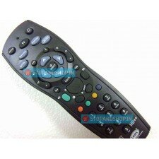 Compatible Remote Control for TataSky HD Plus HD+ STB Set Top Box with Record-Play buttons, Black