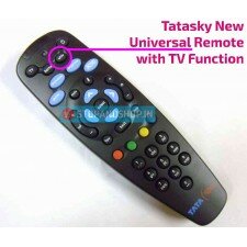 TataSky Original Black Universal Remote Control for SD & HD STB Set Top Box