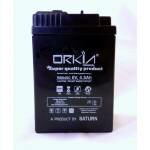 ORKIA 6.0 Volt, 4.5 Amps Rechargeable SMF, VRLA, Lead Acid B