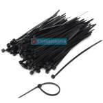 Black Nylon Cable Ties Zip Wire Organiser--4 inch/100 mm-100