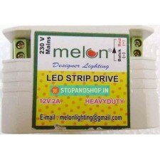 12.0Volt, 2.0Amp LED Power Supply Adapter Driver for 300 LED Light Strip (for concealed fittings)