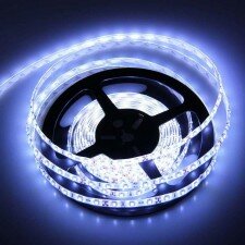 300 Led WHITE Color Light Strip for home office and car decoration-5mts